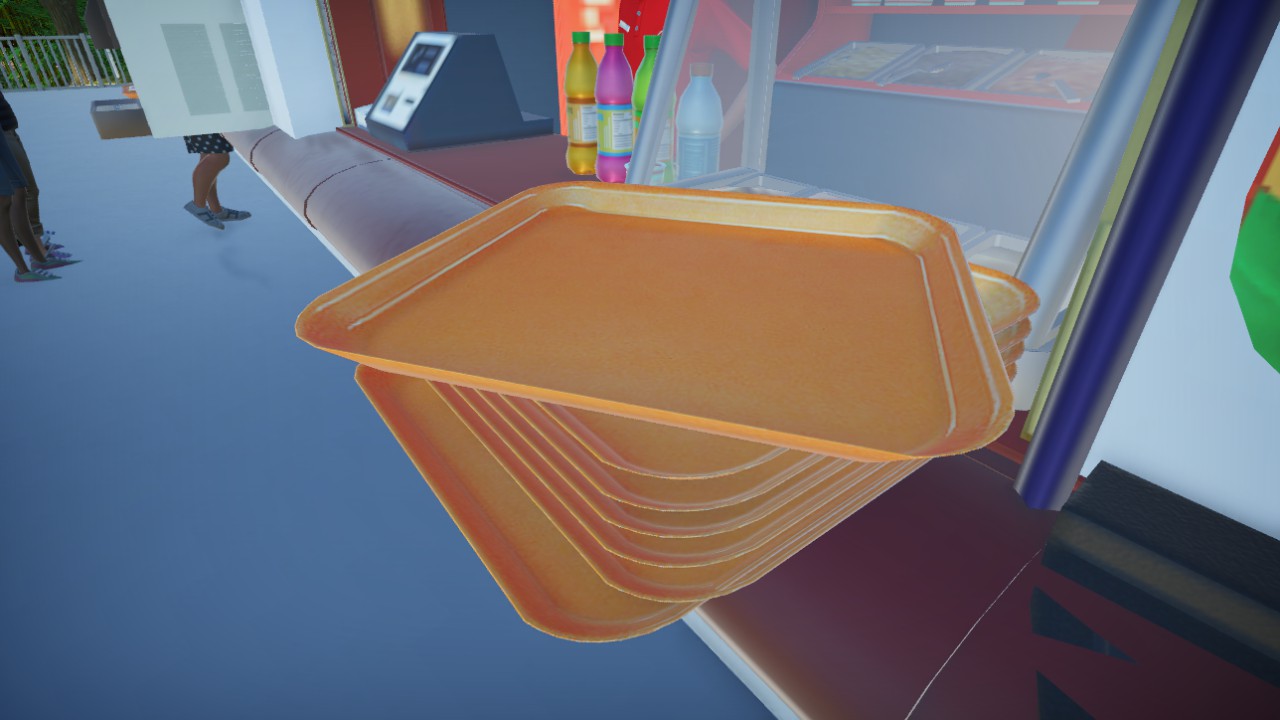 Tray orange New