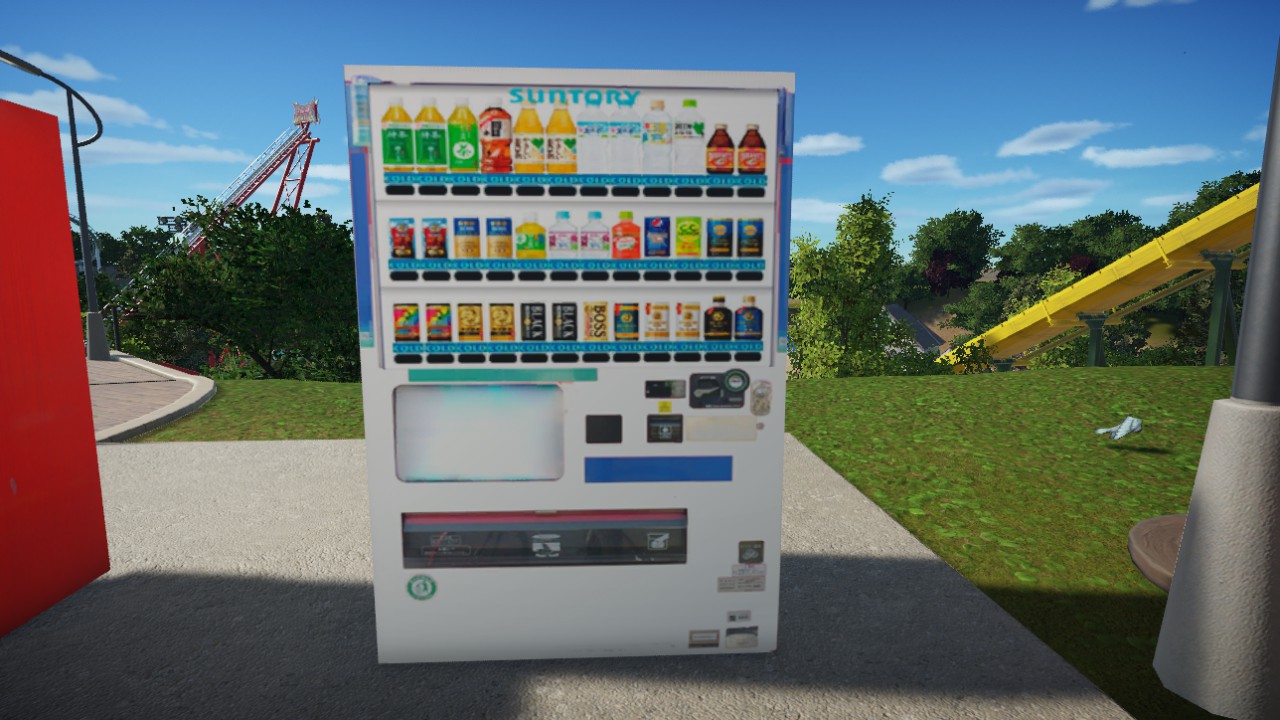 Vending machine White New