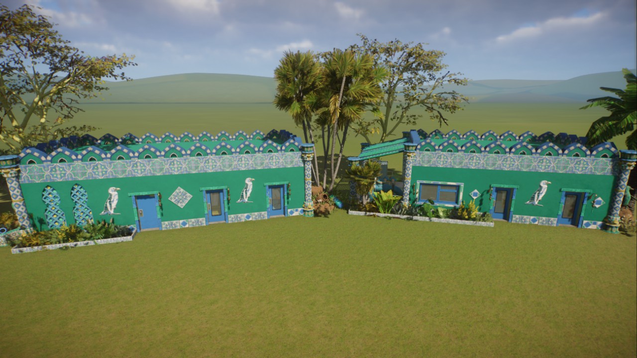 Africa DLC Staff Building Small and Big