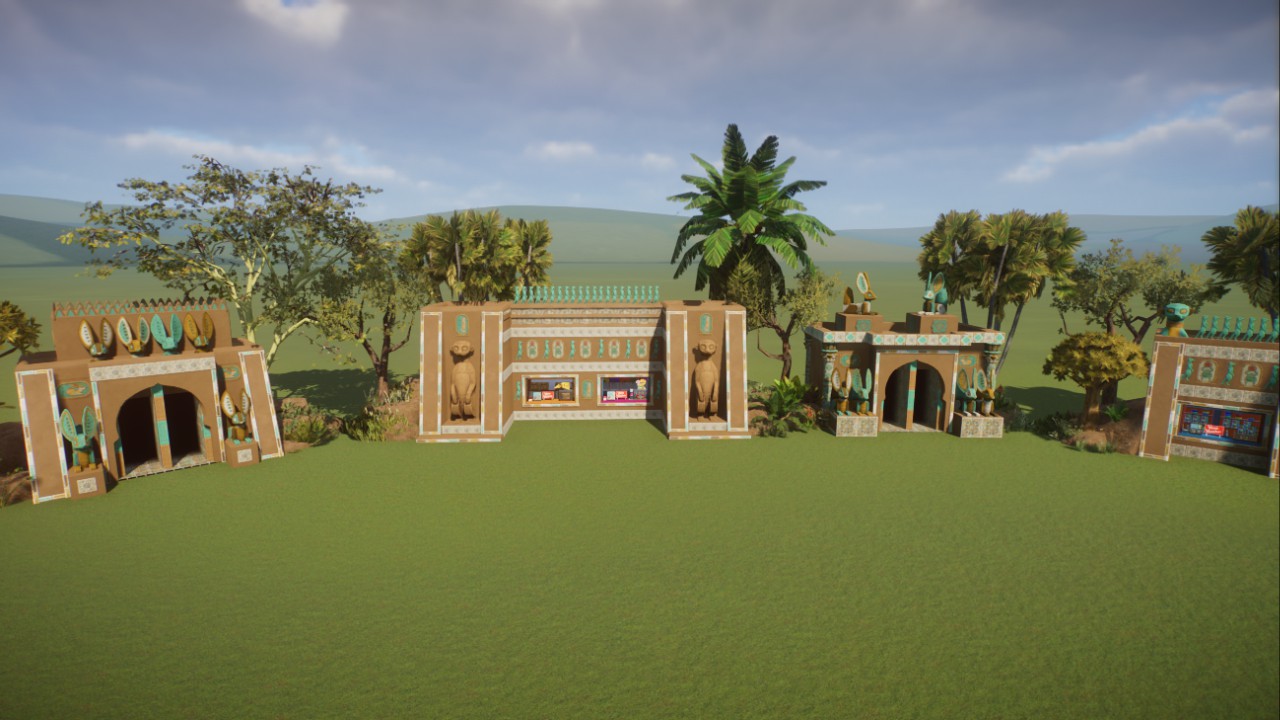 Egyptian Shop and Toilet Collection