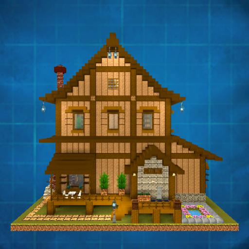 Large Log House
