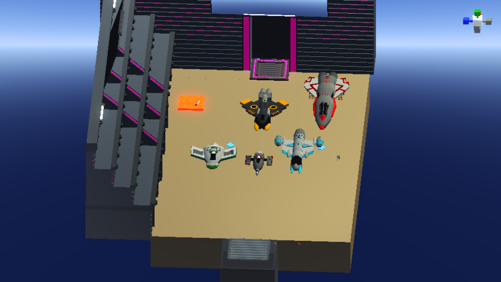 A.R.R.A fighter and corvette class ships
