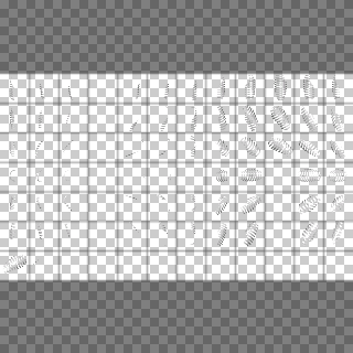 Rey Horus Thigh Pattern Stripes