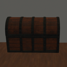 Medieval Wooden Storage Chest (Big)