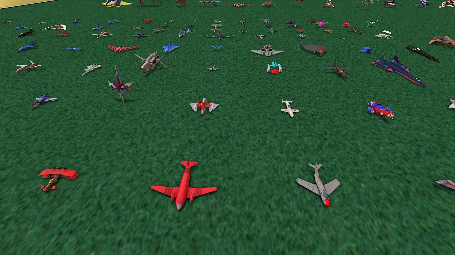 Collection of Spaceships, Planes, and Aircraft