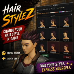 Hair StyleZ – Project Zomboid Mod