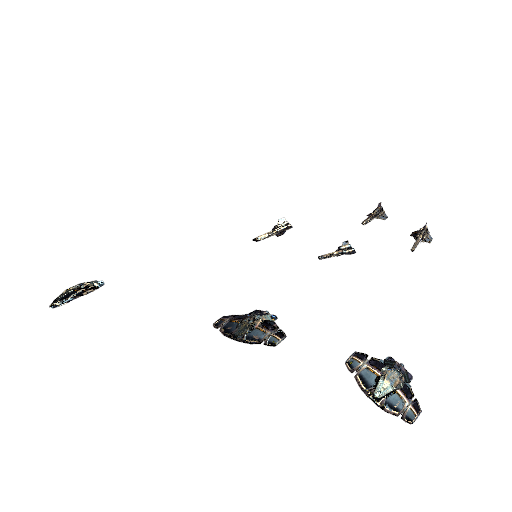 Cylon Raiders Vipers in Pursuit