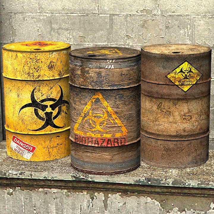 Biohazards barrels (V2) preview