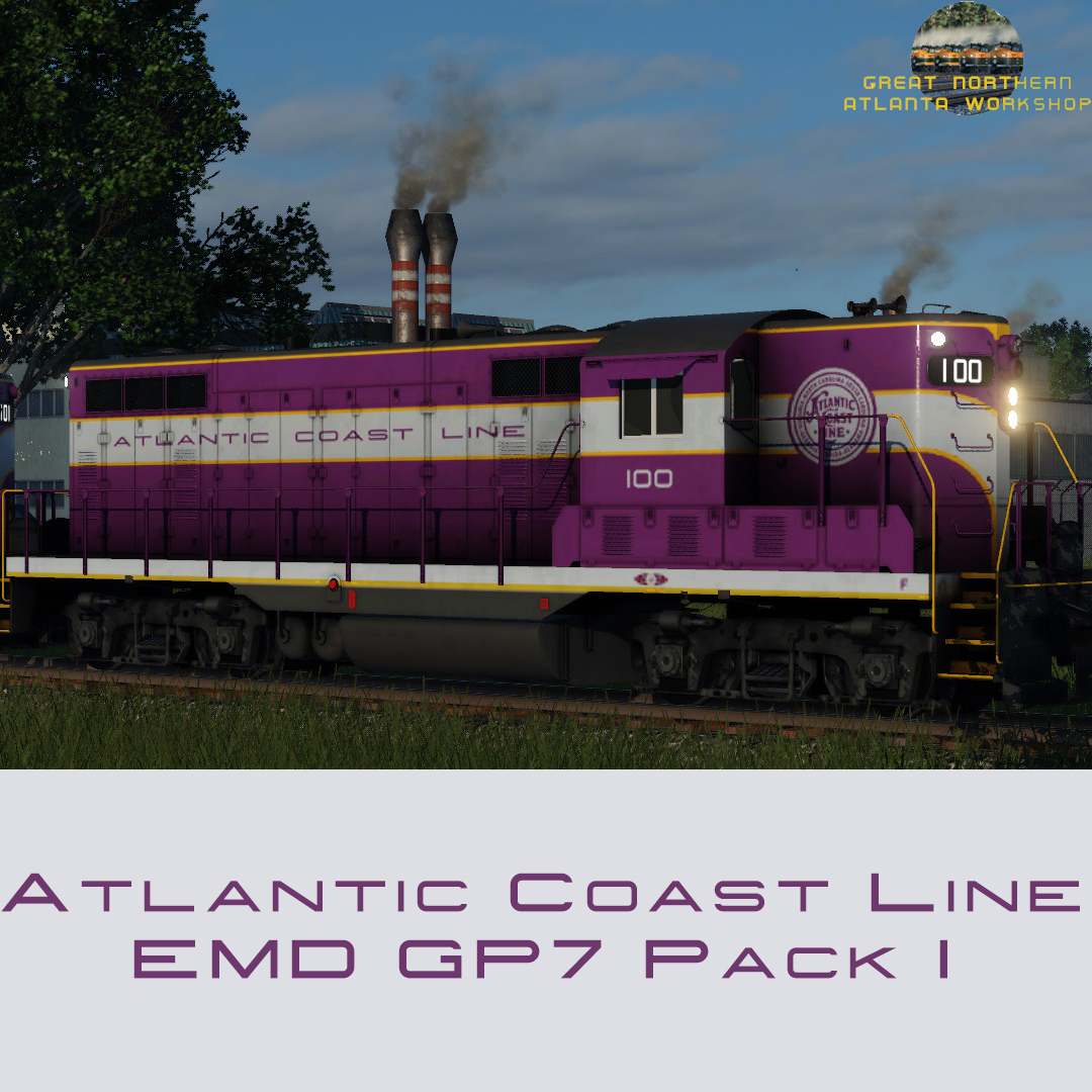 Atlantic Coast Line Railroad EMD GP7 Pack 1