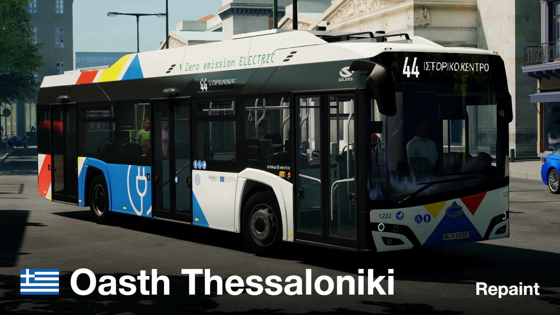 Oasth Thessaloniki | Solaris Urbino IV Electric (12/3, 18/4)