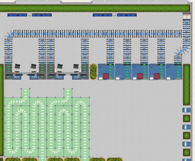 Big Check In Area