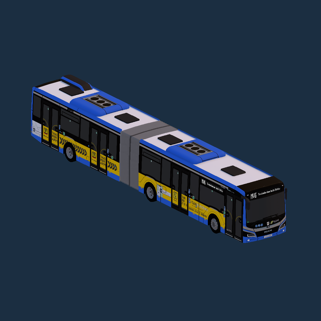 New MAN Lion´s City 18C EfficientHybrid MVG München mbH Teilwerbung: Taximúnchen
