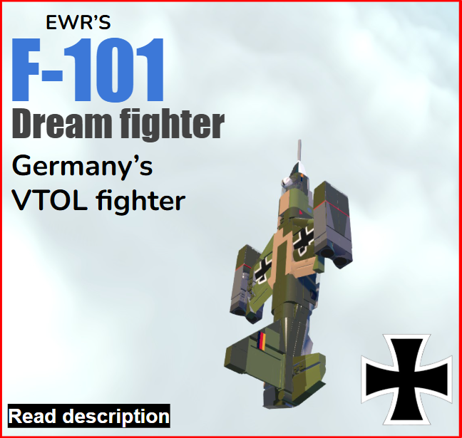 VJ-101 (luftwaffe) advertisment