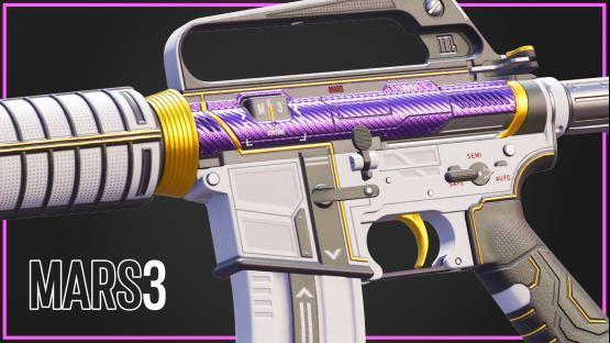 M4A1-S | MARS 3 (Purple)