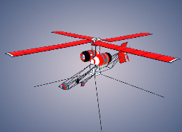Single Rotor Turboshaft Helicopter