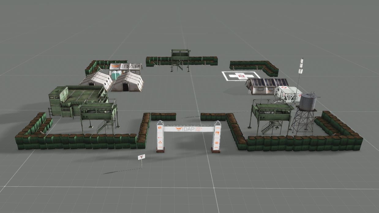 Fortified IDAP Camp [Green]