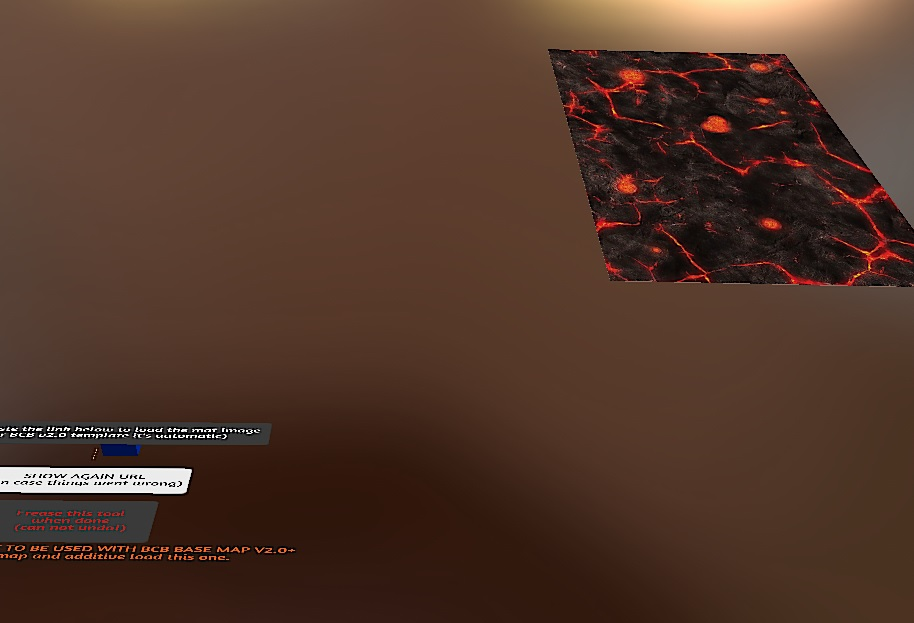 Lava terrain mat state set