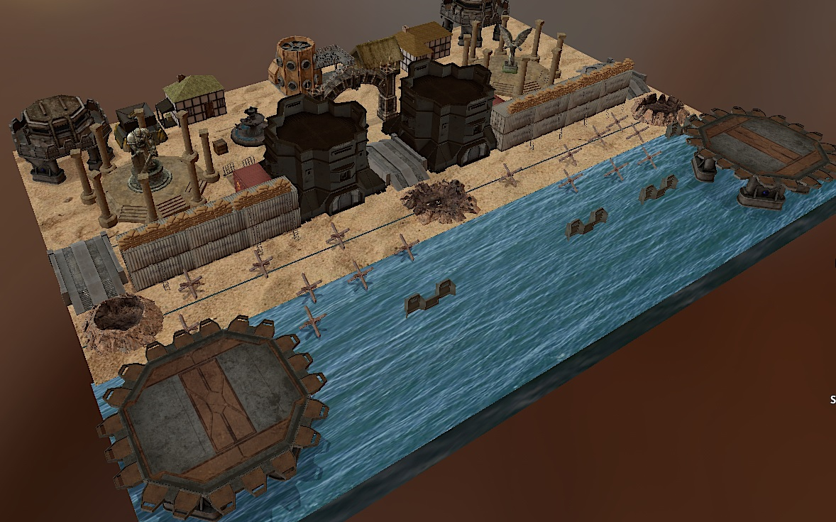 60 x 44 WH40K Map Meat Grinder by TheBloodMaster Resized for 9th edition by Marius Evander