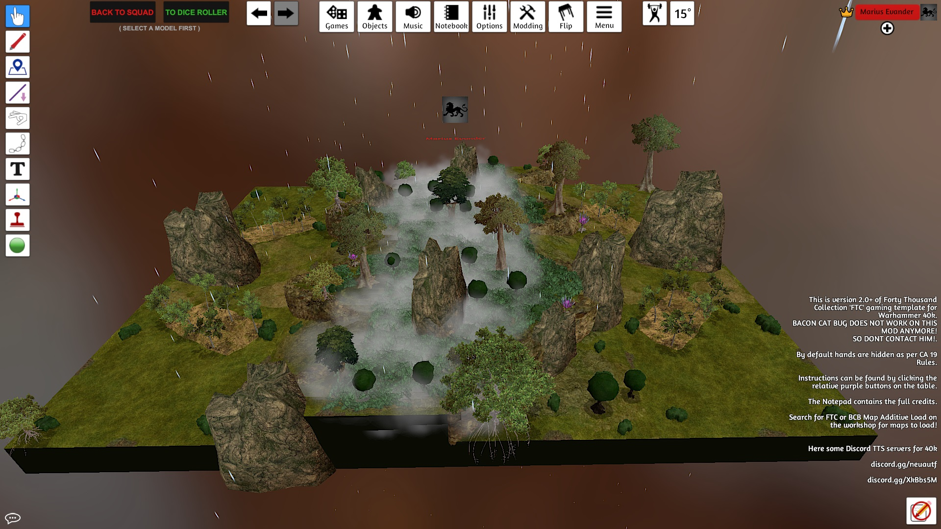 Highland Mists map w40k 9e 44 x 60 by SWJesus preview