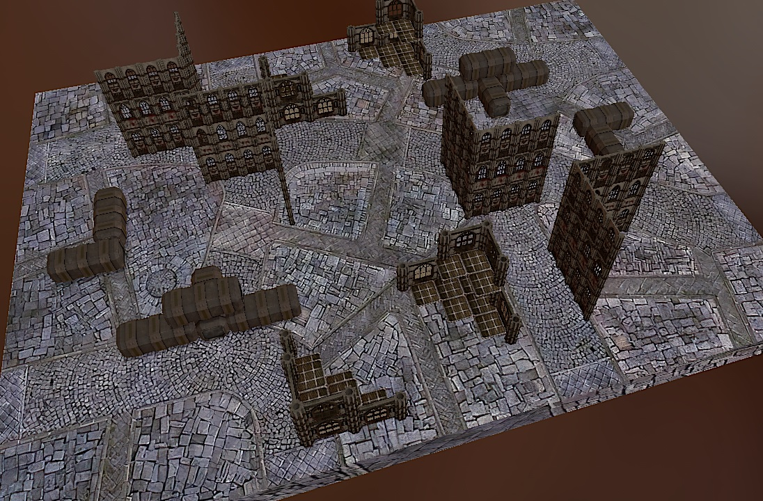 60 x 44 made additive load 3   "40k 9th Ed. WTC Table 7 for missions 12-22-32"