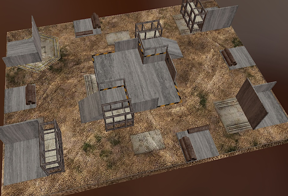 60 x 44 made additive load 6  " BCB ITC 6x4 Construction Zone " preview