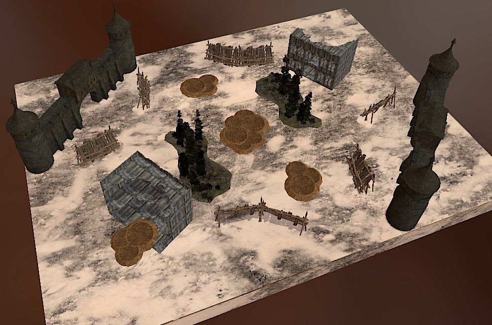 made additive load 7  " Gothic Winter - 60 x 44 Battlemap "