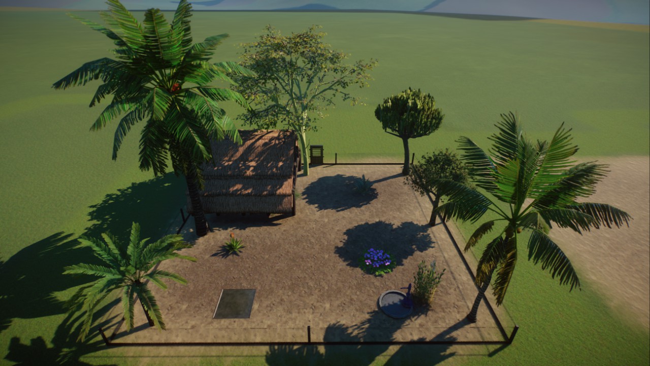 Open Meerkat Habitat