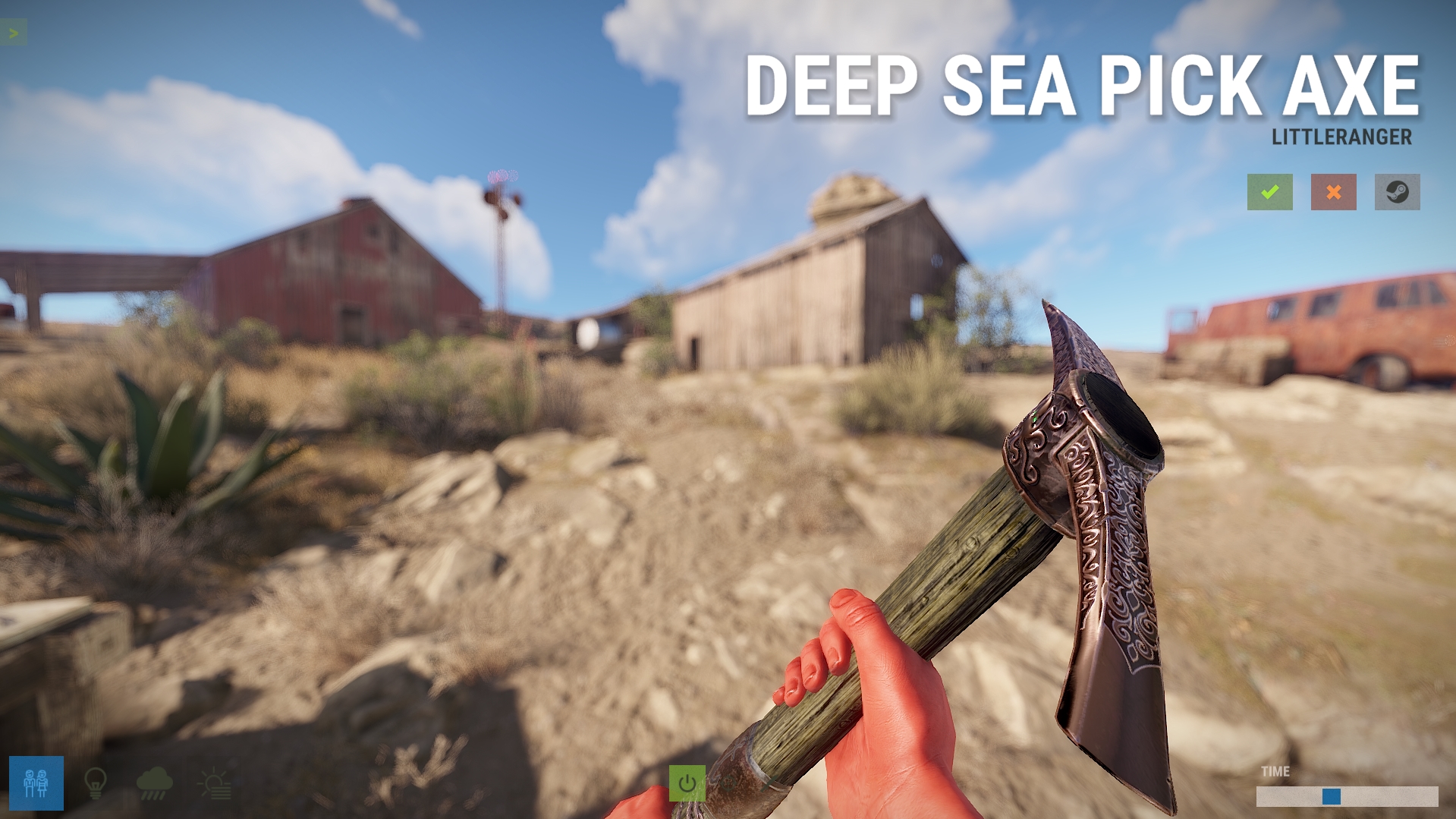 Deep Sea Pick Axe
