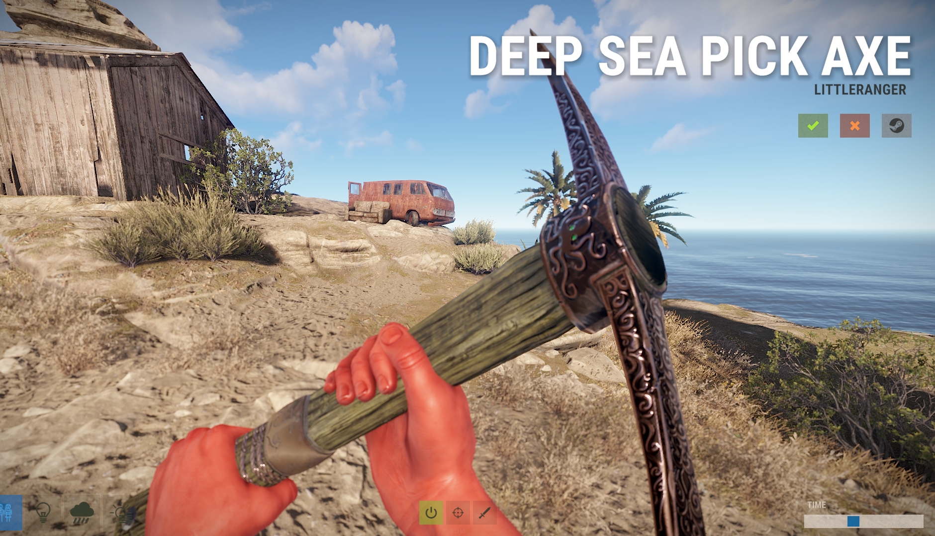 Deep Sea Pick Axe