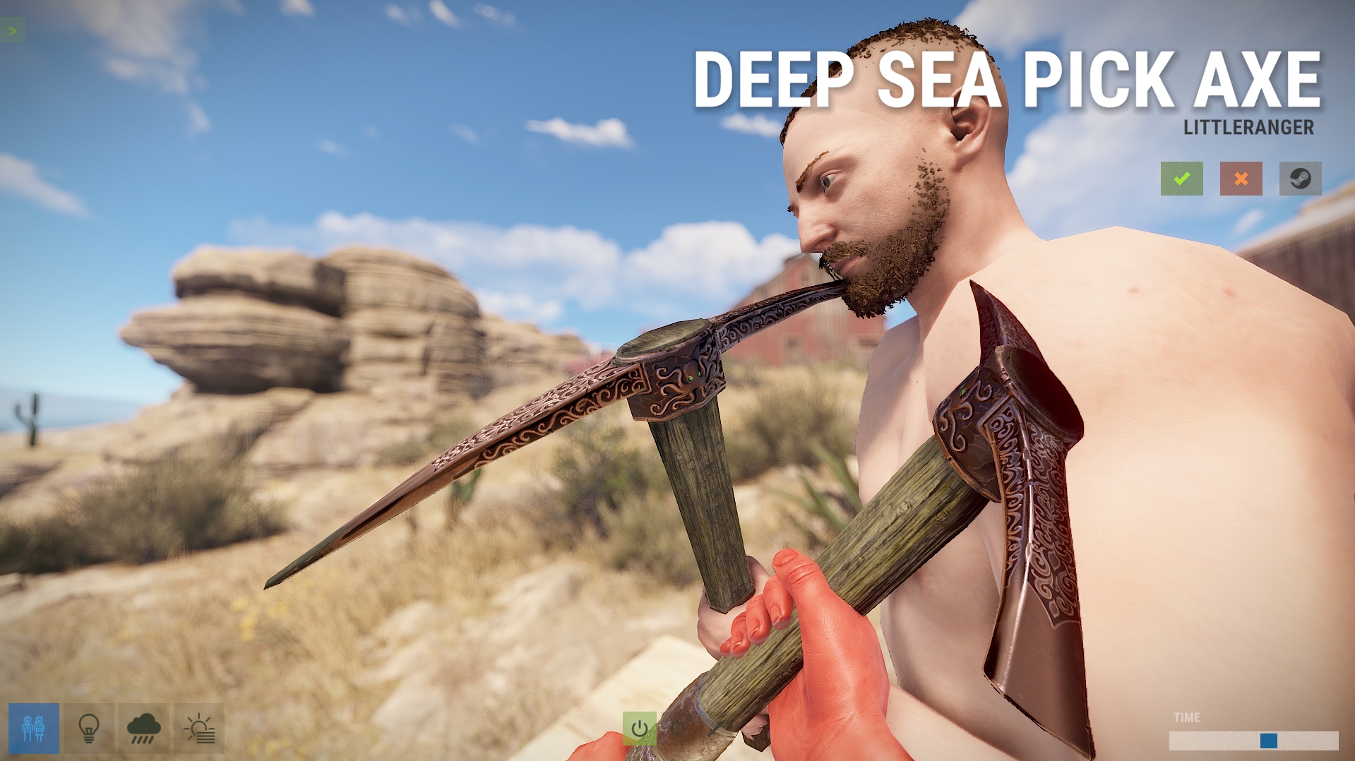 Deep Sea Pick Axe