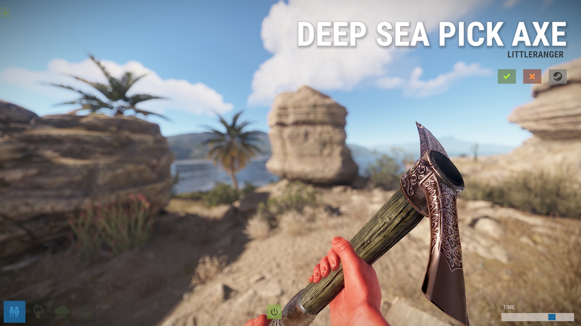 Deep Sea Pick Axe