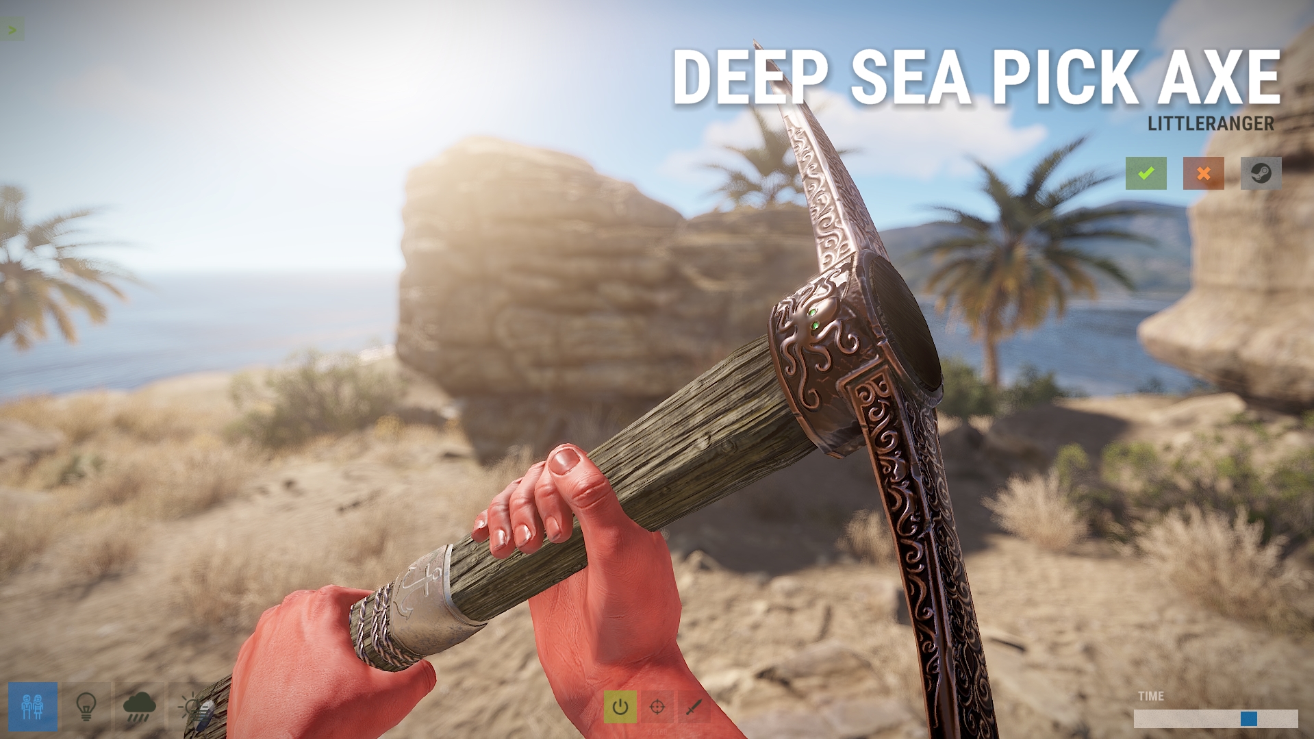 Deep Sea Pick Axe
