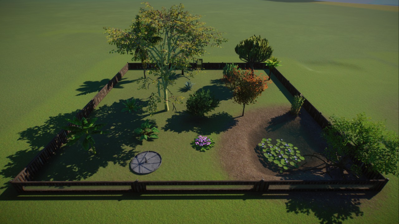 Box African Buffalo Habitat (1.6)