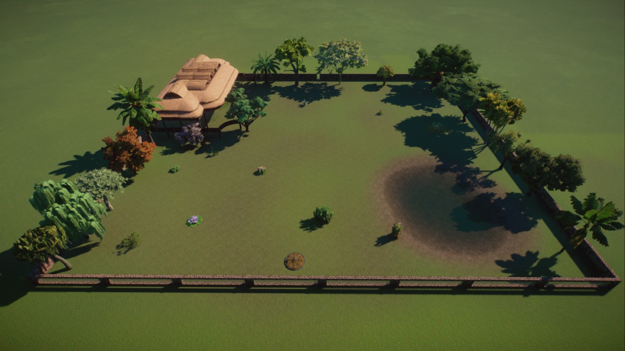 Open African Savannah Elephant Habitat (1.6)