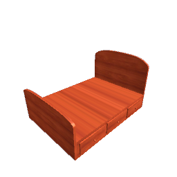 Bed - Drawer Double Cherry