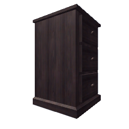Bedside Table - Dark