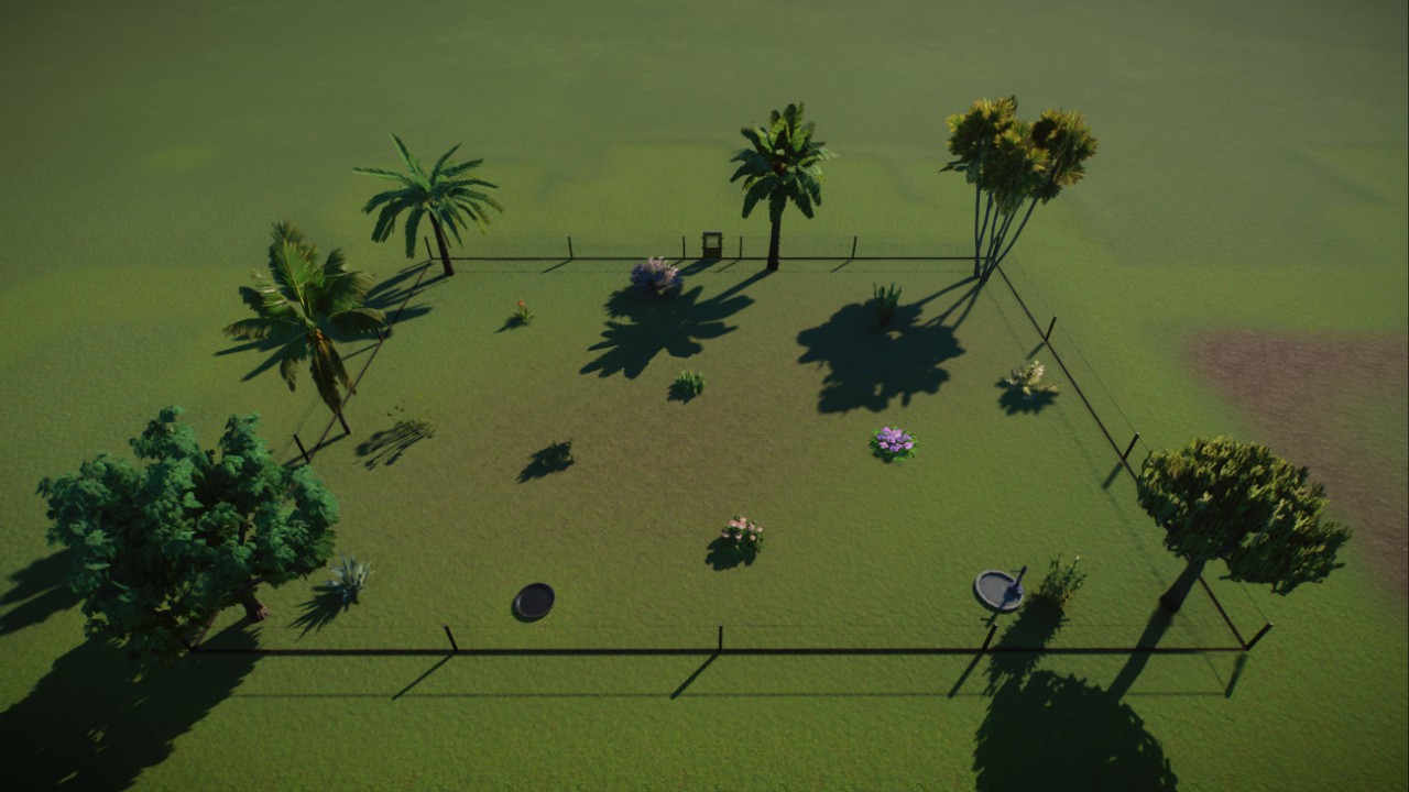 Open Common Ostrich Habitat (1.6)