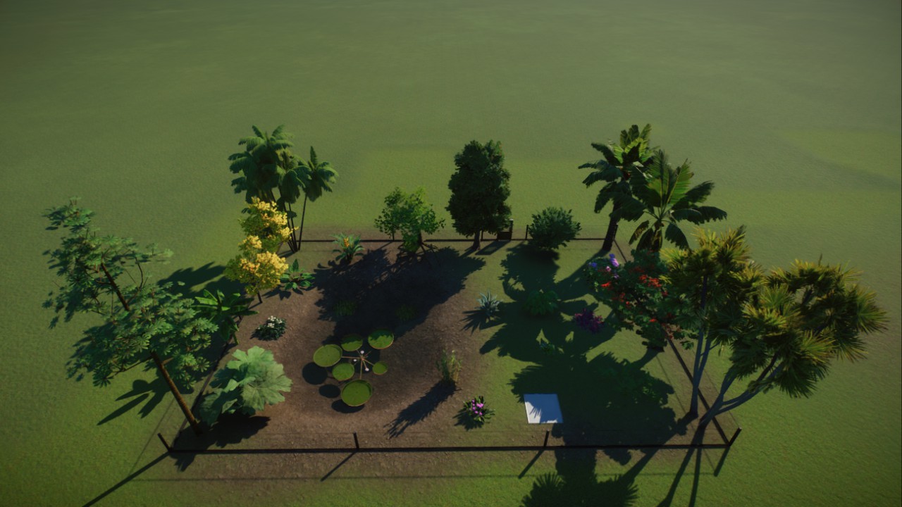 Open Cuvier's Dwarf Caiman Habitat (1.6)