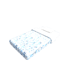 Bed Linen -  Floral Roses Blue Single