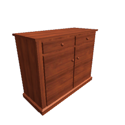 Office Cabinet - Sapele