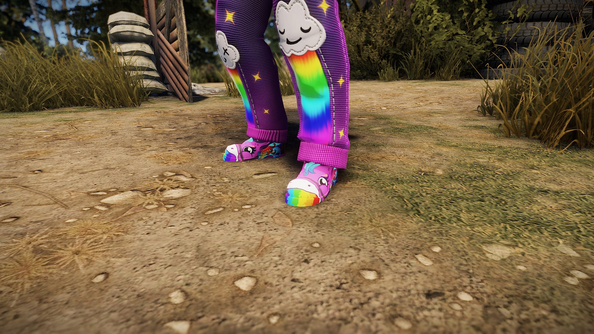 Rainbow Pony Boots