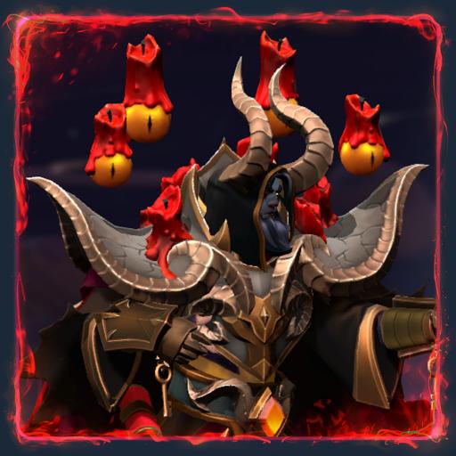 Doomed mantle of Archimage shoulders