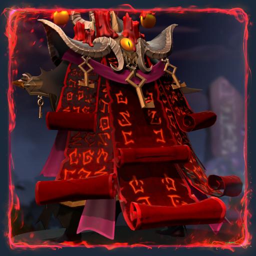 Doomed mantle of Archimage back