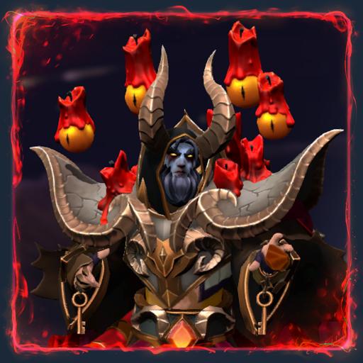 Doomed mantle of Archimage head