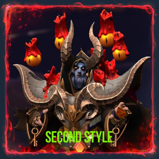 Doomed mantle of Archimage ALTERNATIVE shoulders