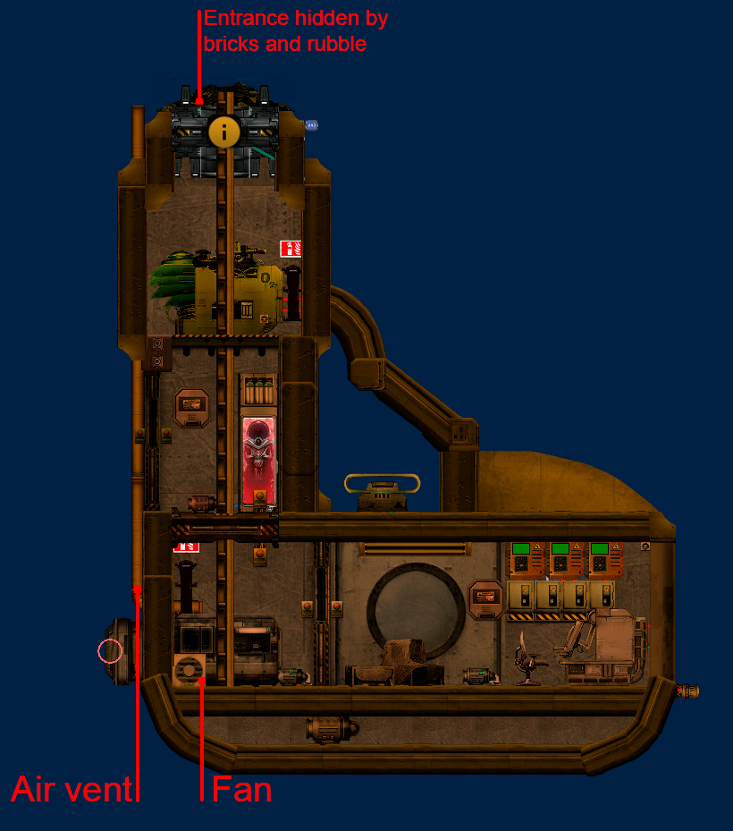 Saddam's hiding place – Barotrauma Mod