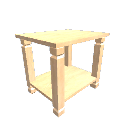 Classic End Table - Elm
