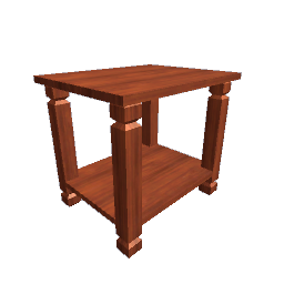 Classic End Table - Sapele