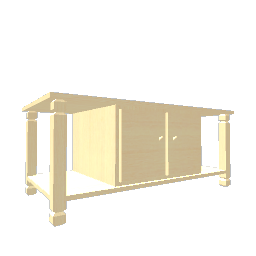 Classic TV Cabinet - Beech