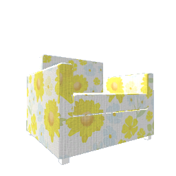 Comfy Armchair - Floral Sunflowers